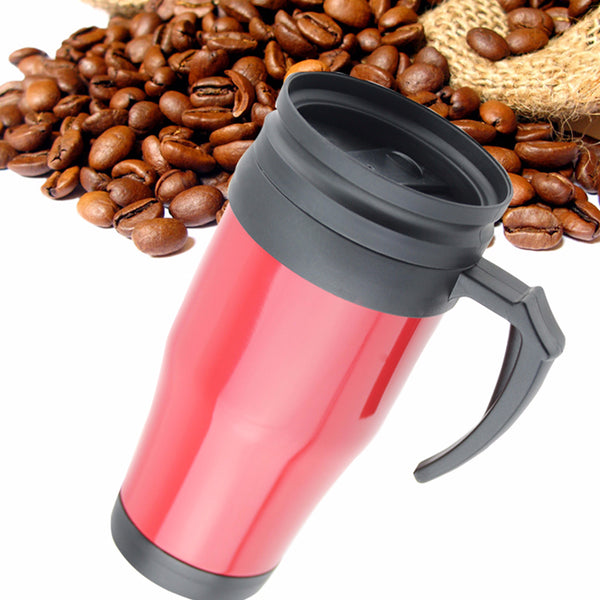 Portable Double Layer Coffee Mug