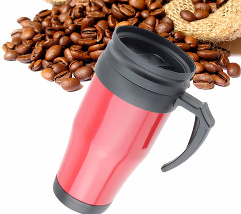 Portable Double Layer Coffee Mug