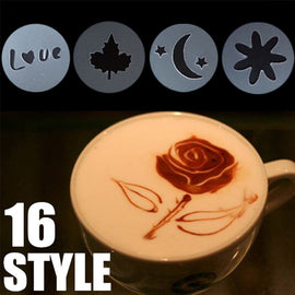 Coffee Flower Mold Latte Cappuccino